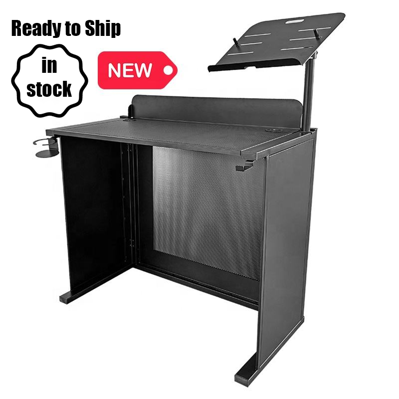 Foldable DJ Table with Shelf