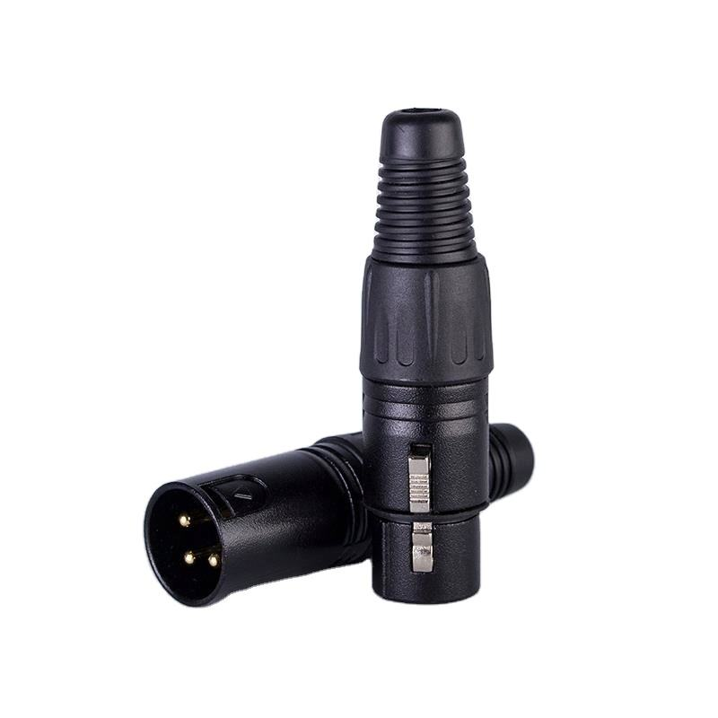 asopo XLR ti a fi goolu bo akọ obinrin