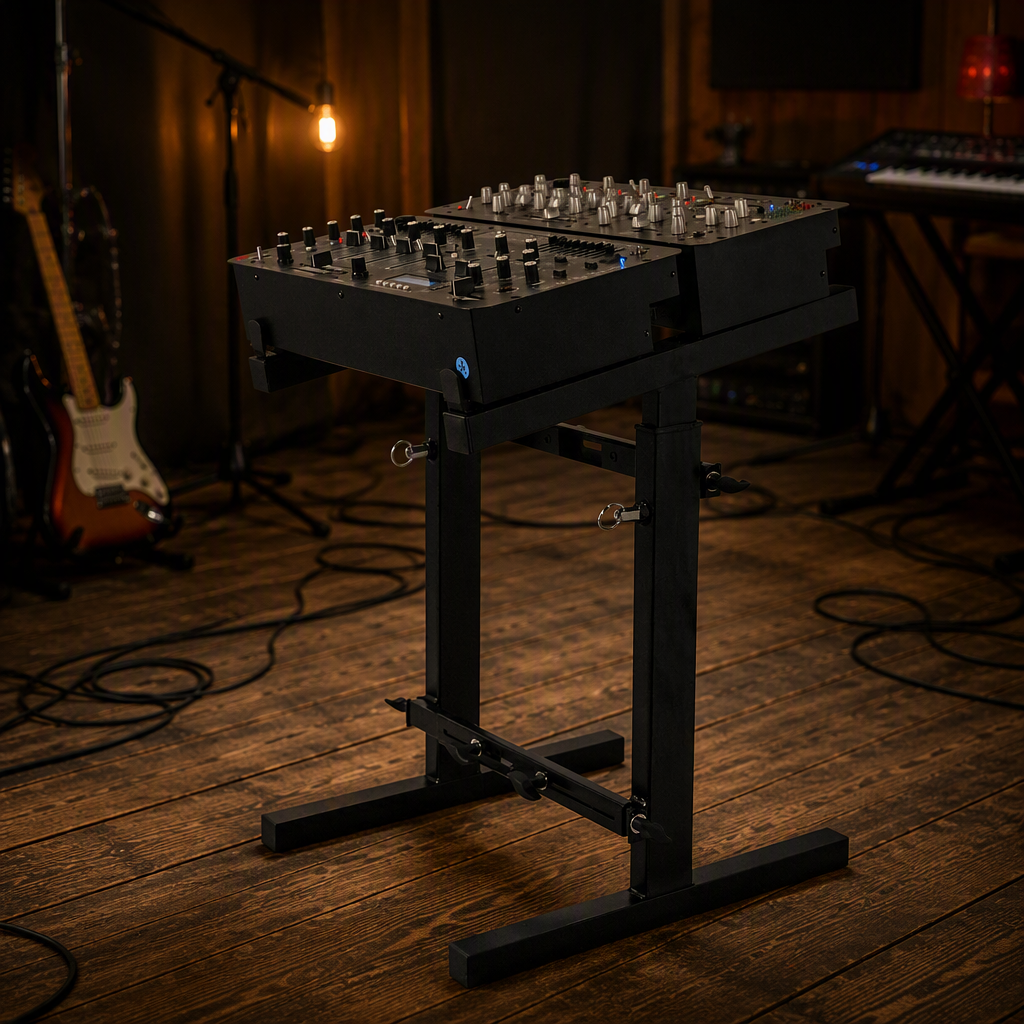 adjustable mixer stand