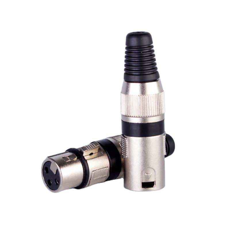 3 pin XLR male connector