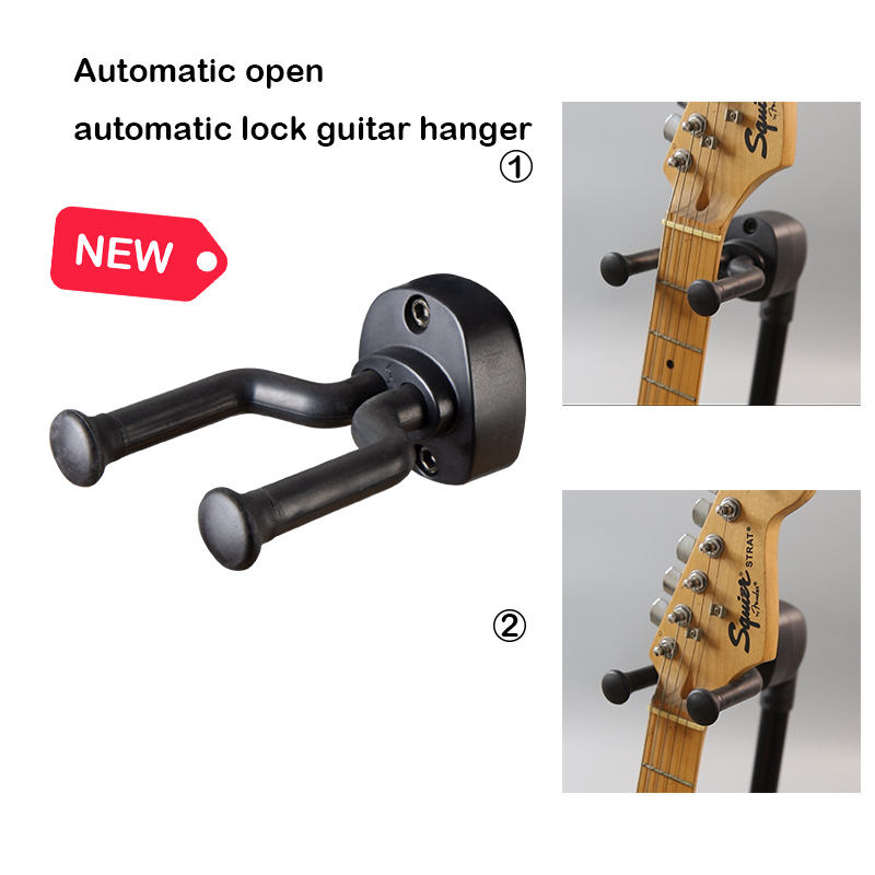 adjustable wall guitar hanger