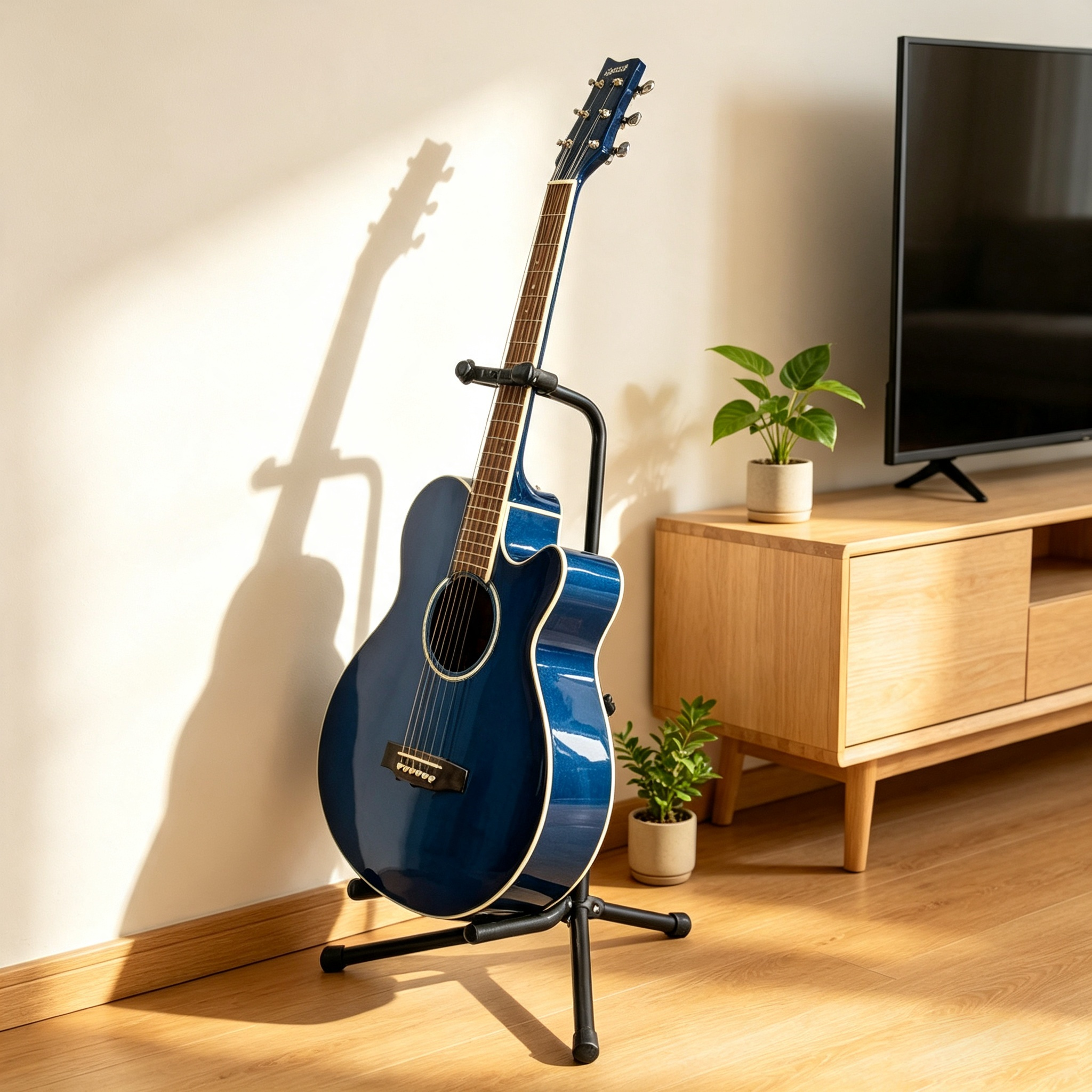 acoustic guitar stand
