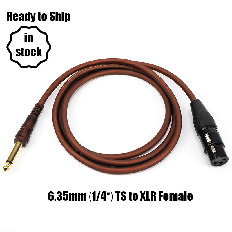 xlr to 6.35mm cable