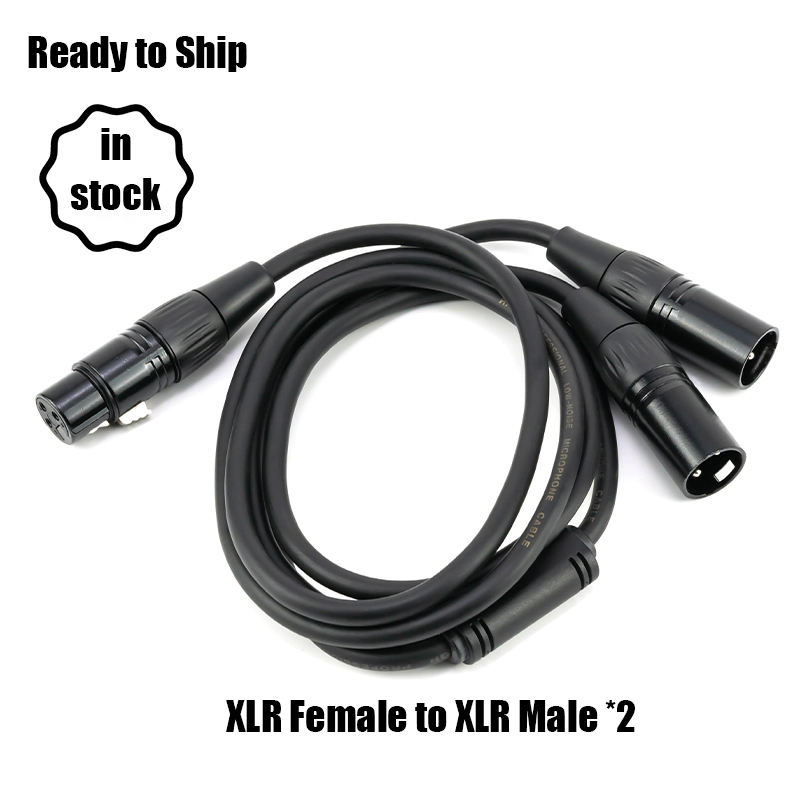 xlr splitter cable