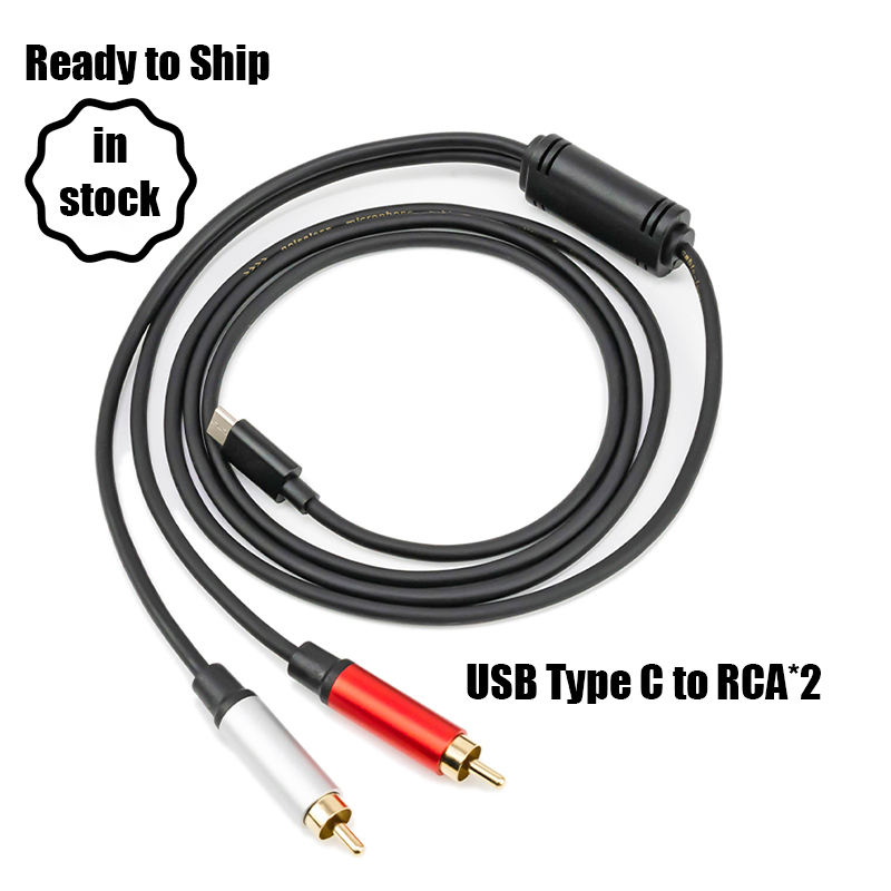 USB C to RCA audio cable
