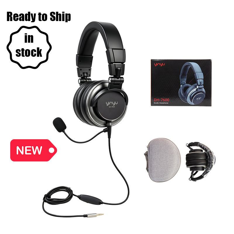 Folding Headphones with Mic