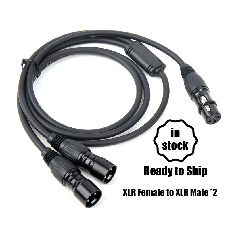 xlr splitter cable