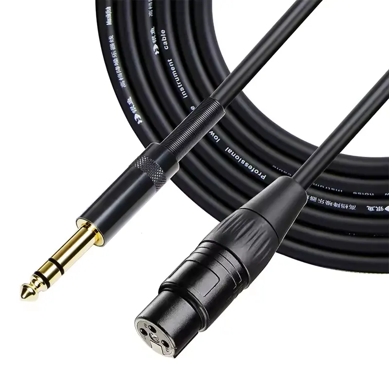 XLR to TRS Cable