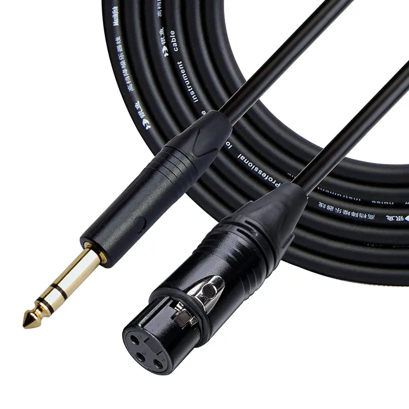 XLR to TRS Cable