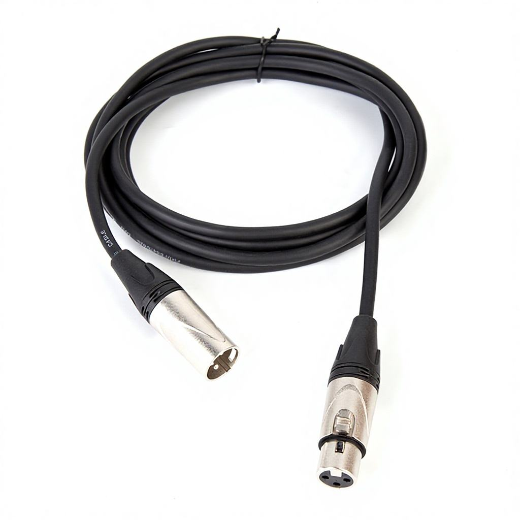 XLR cable for studio recording