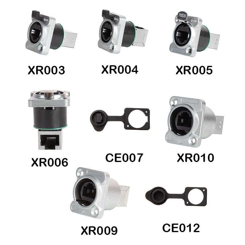 Waterproof RJ45 jack