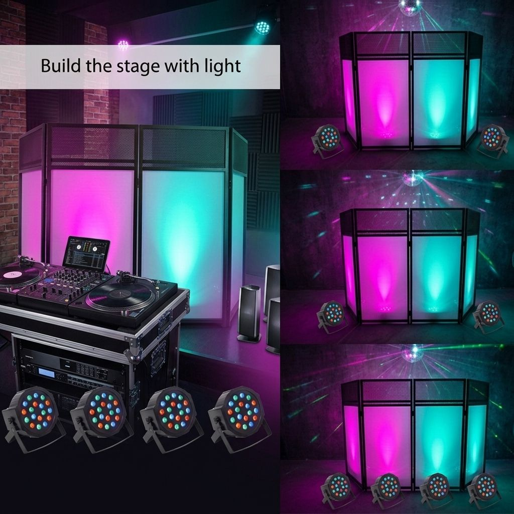 portable DJ facade