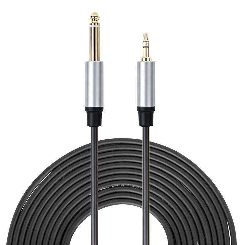 3.5mm to 6.35mm audio cable