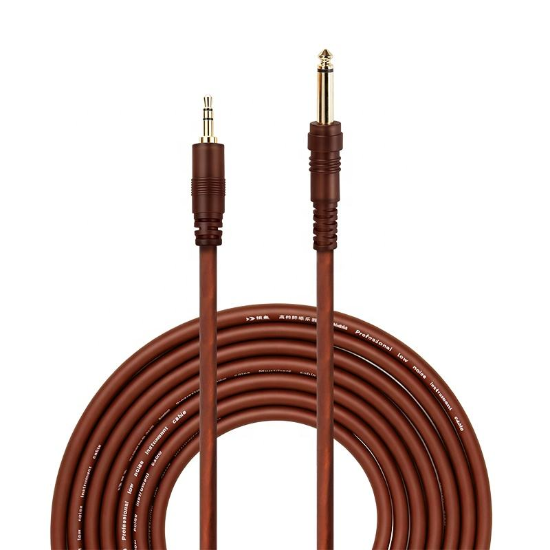 6.35mm to 3.5mm audio cable