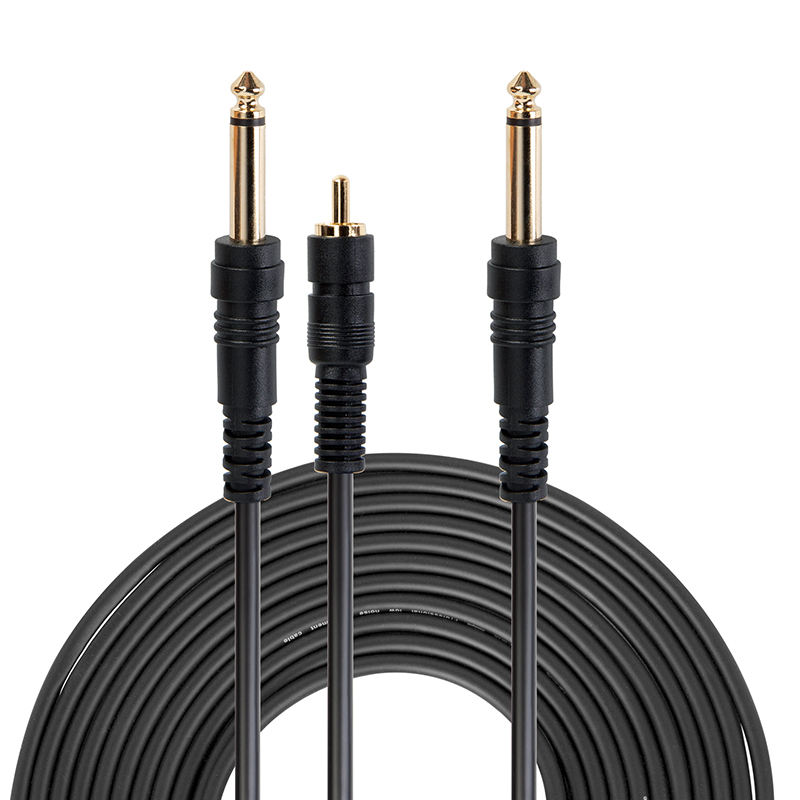 6.35mm to RCA cable