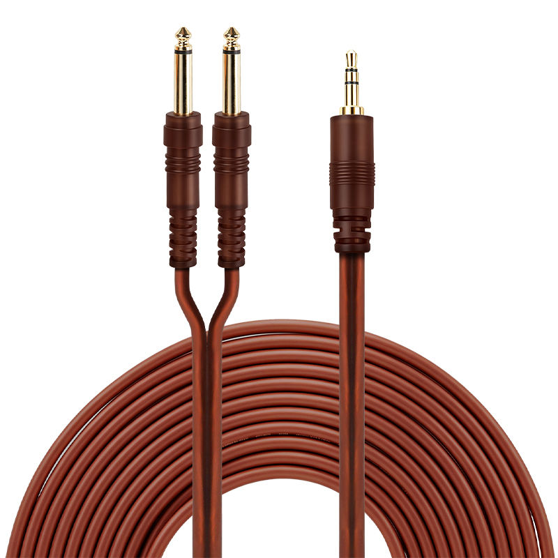 6.35mm to 3.5mm audio cable