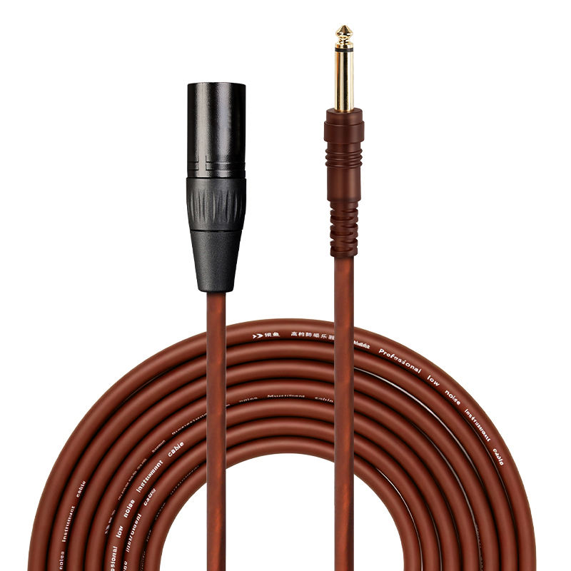 6.35mm to xlr male cable