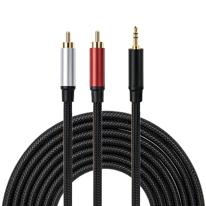 3.5mm to dual RCA cable