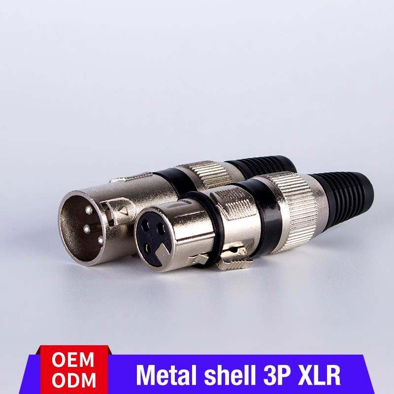 3 pin XLR male connector