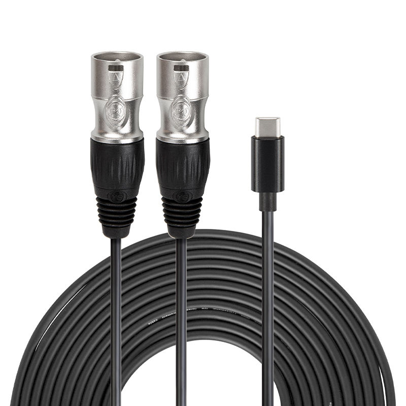 USB C to XLR cable