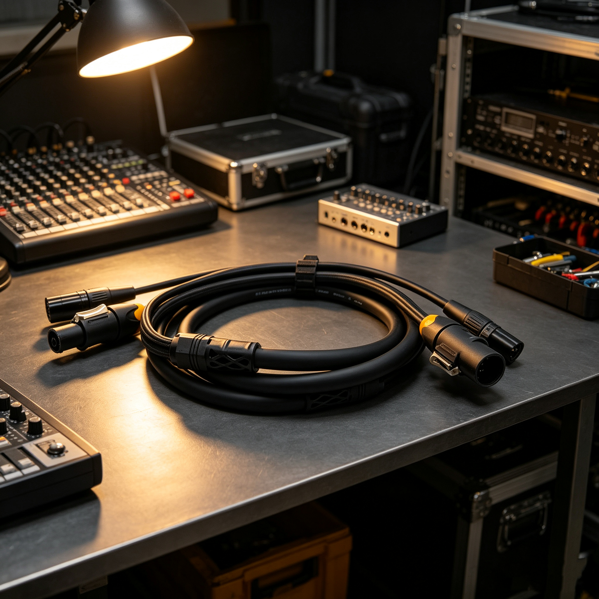 active speaker combo cable