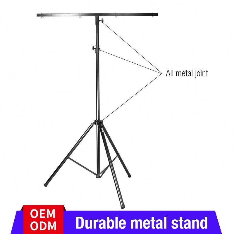 DJ light stand T-bar portable