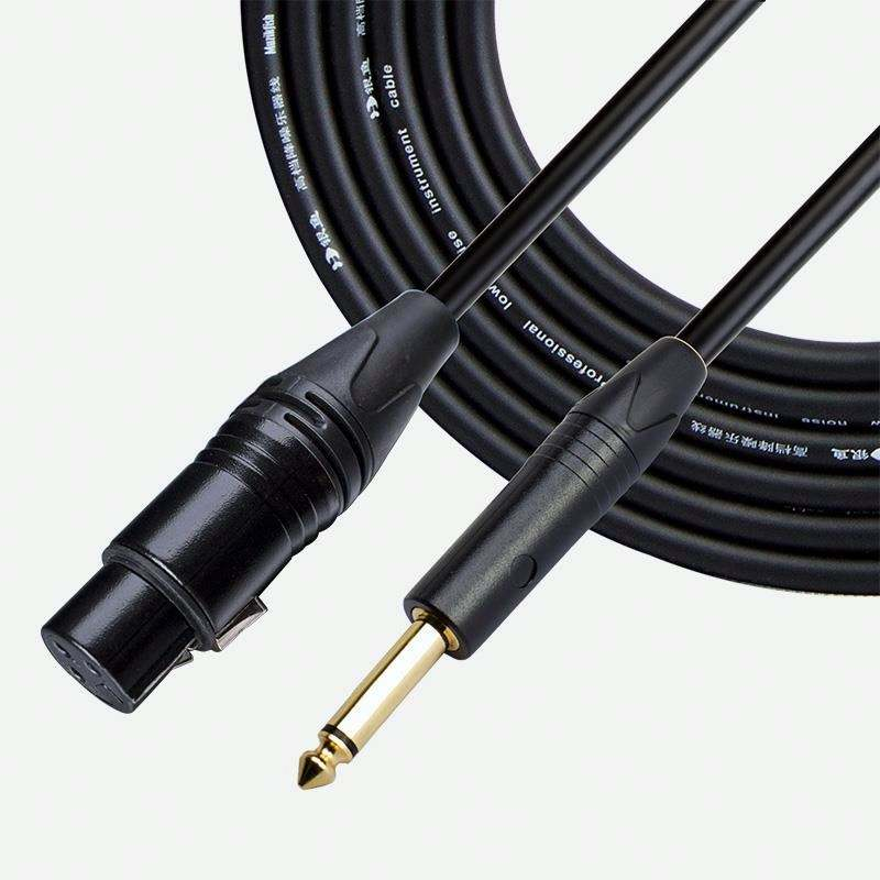 6.35mm to XLR cable