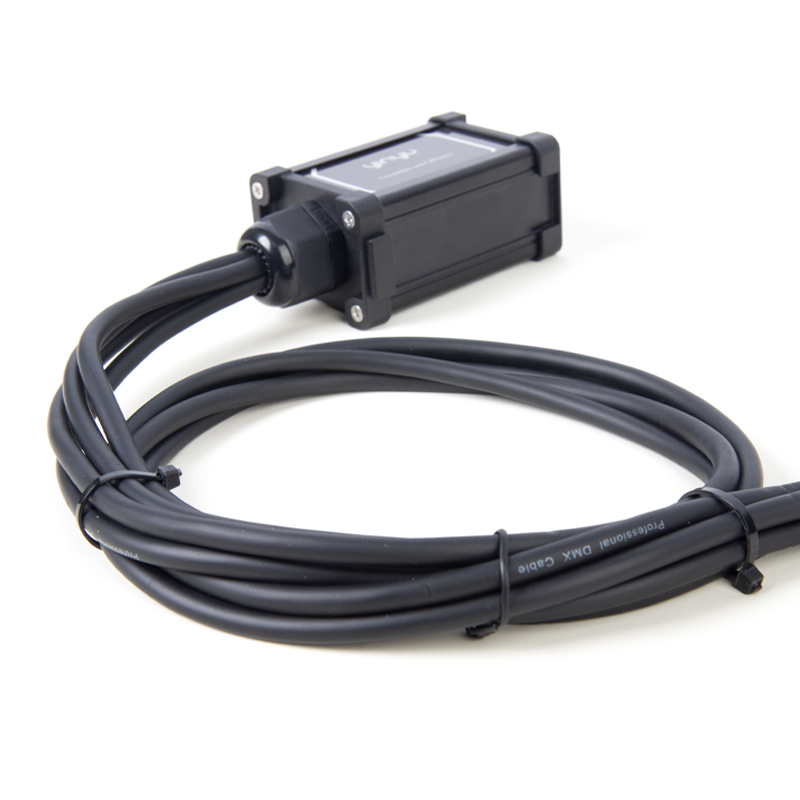 RJ45 to 6.35mm TRS Jack Audio Breakout Adapter