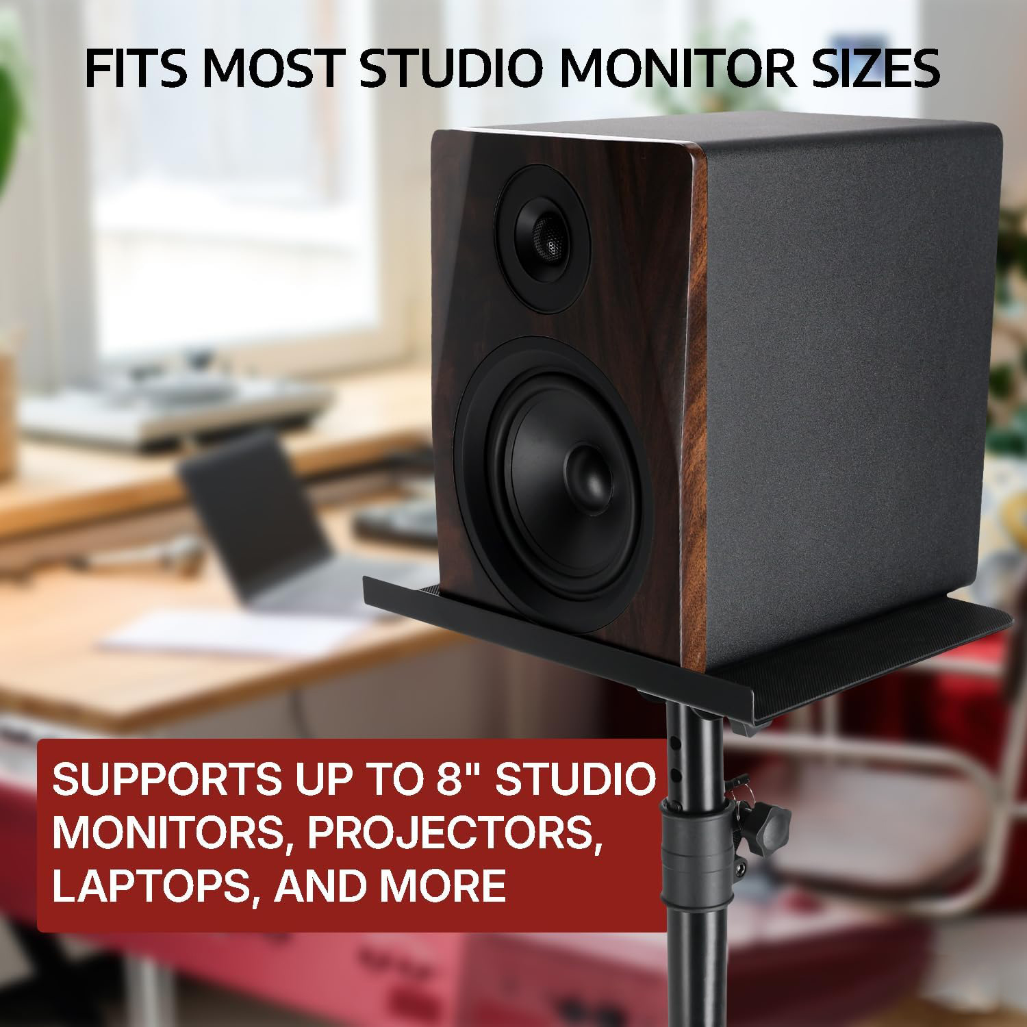 adjustable studio monitor stands