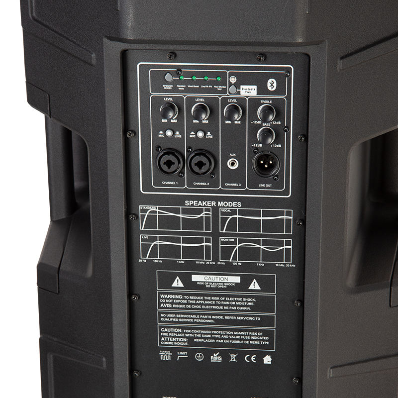 Comparison of ART-910A 912A and 915A active PA speakers for mobile DJs