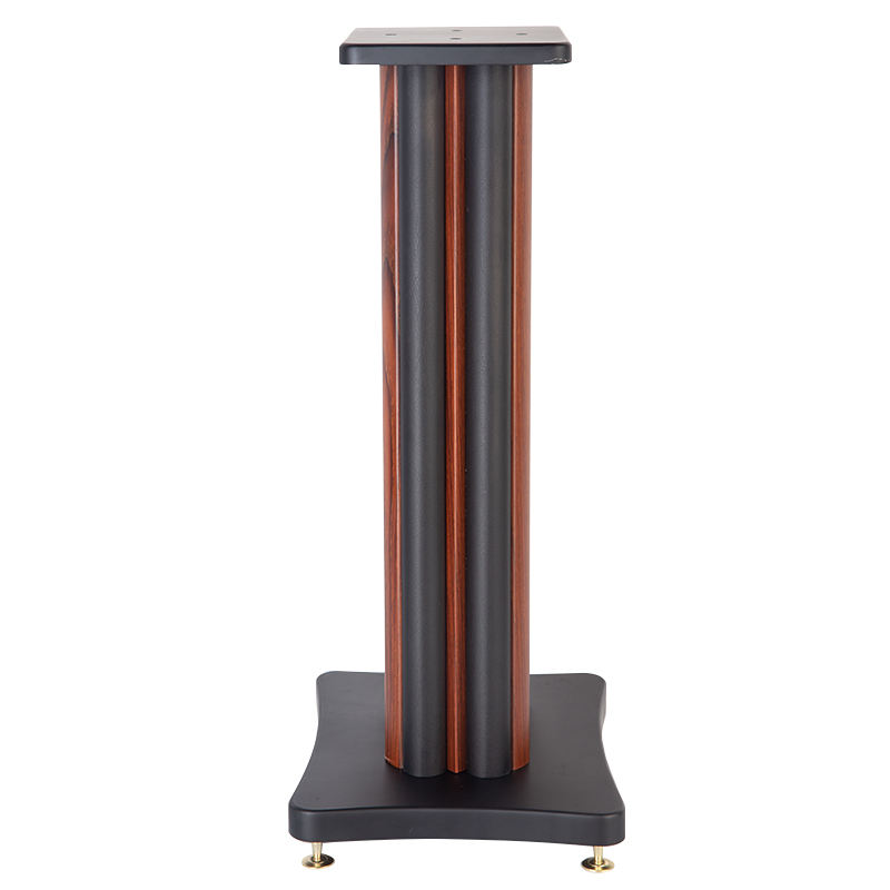 custom wood speaker stand