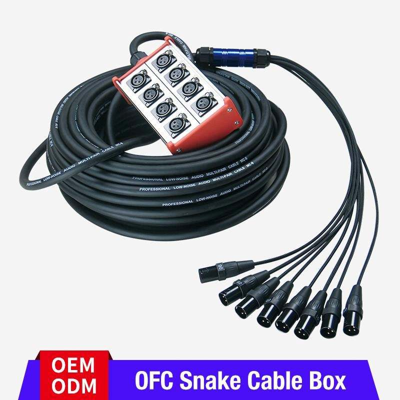 stage snake box XLR