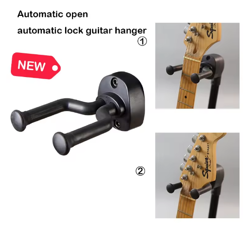 auto locking guitar stand