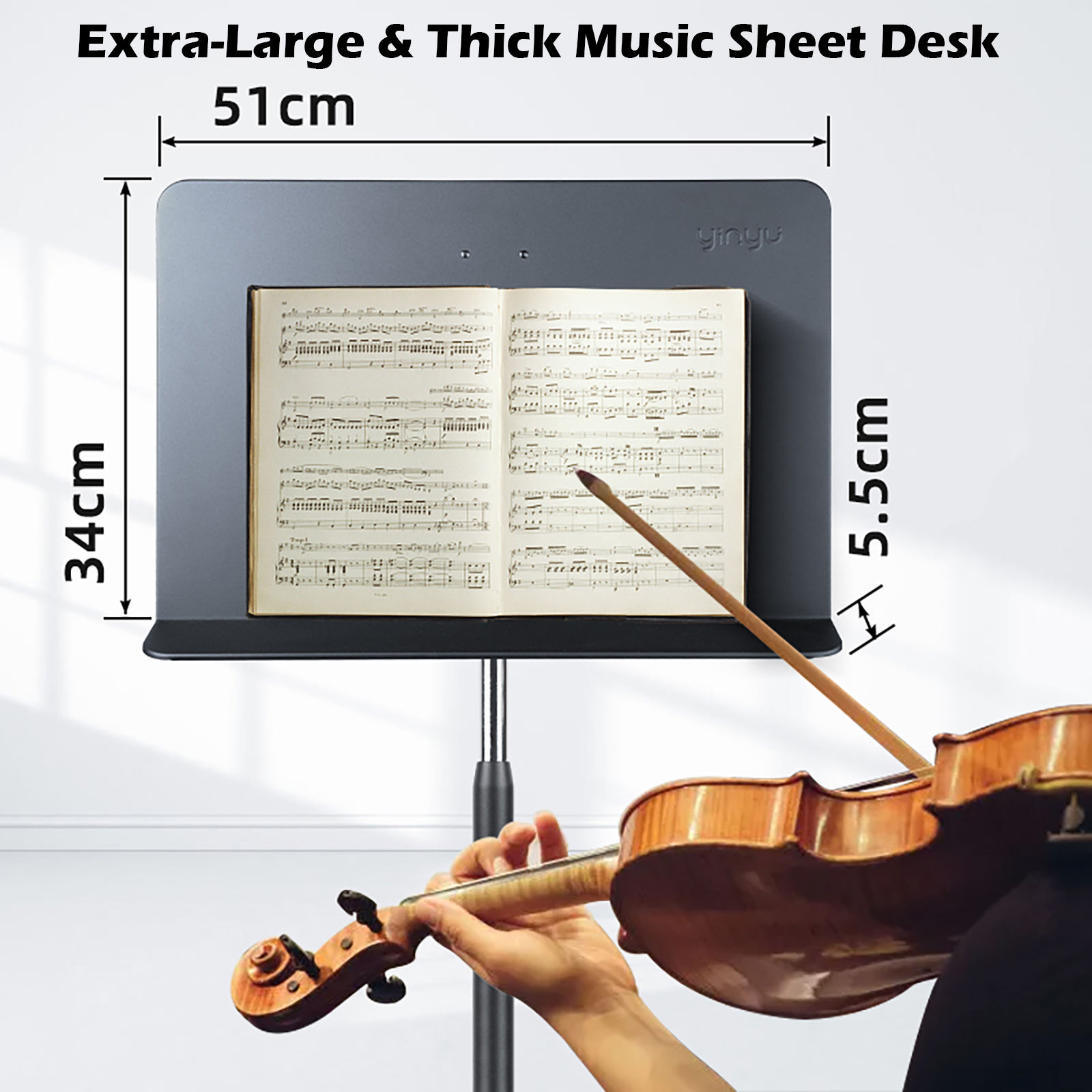 adjustable music stand
