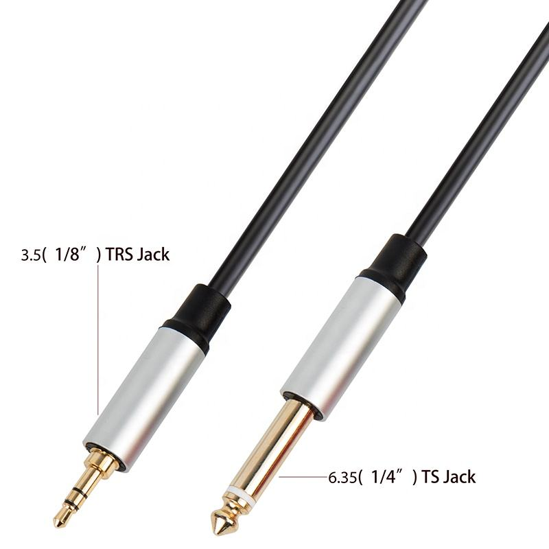 TRS to TS instrument cable