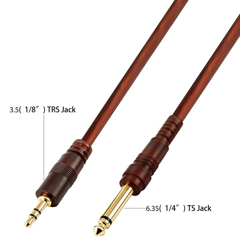 1/4 inch to 1/8 inch guitar cable