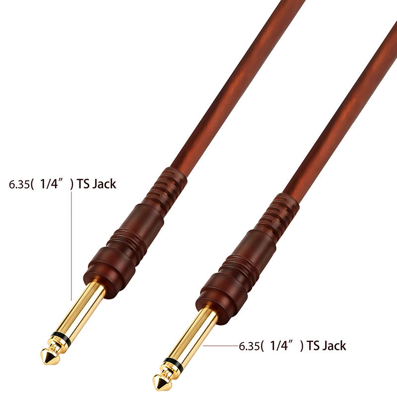 1/4 inch guitar lead cord