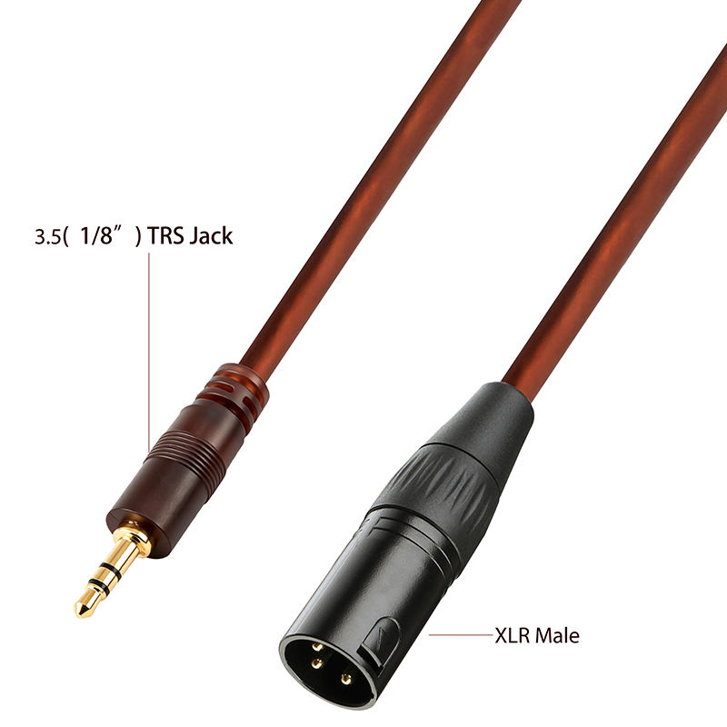xlr male to 3.5mm