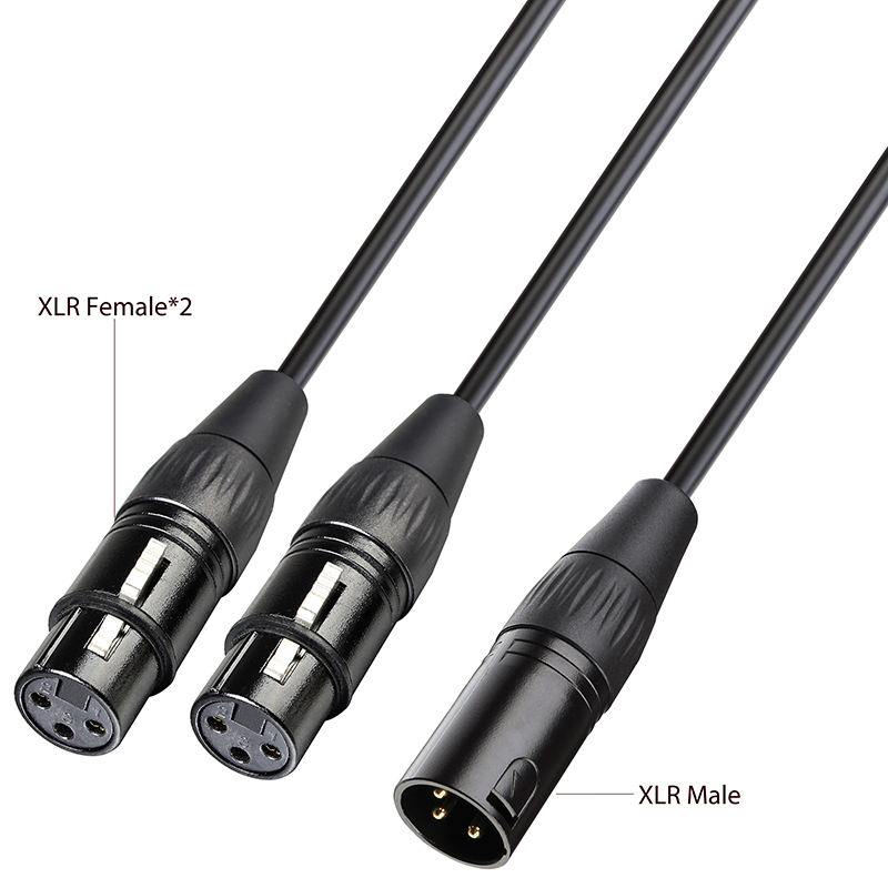 xlr y cable