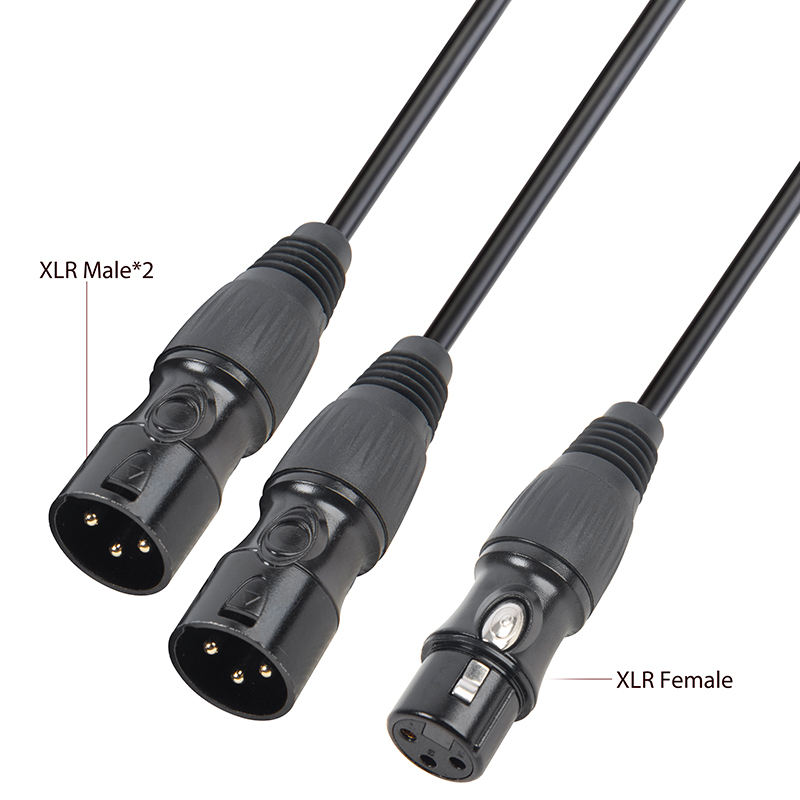 xlr splitter cable