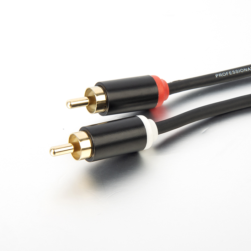 USB C to dual RCA male audio cable	