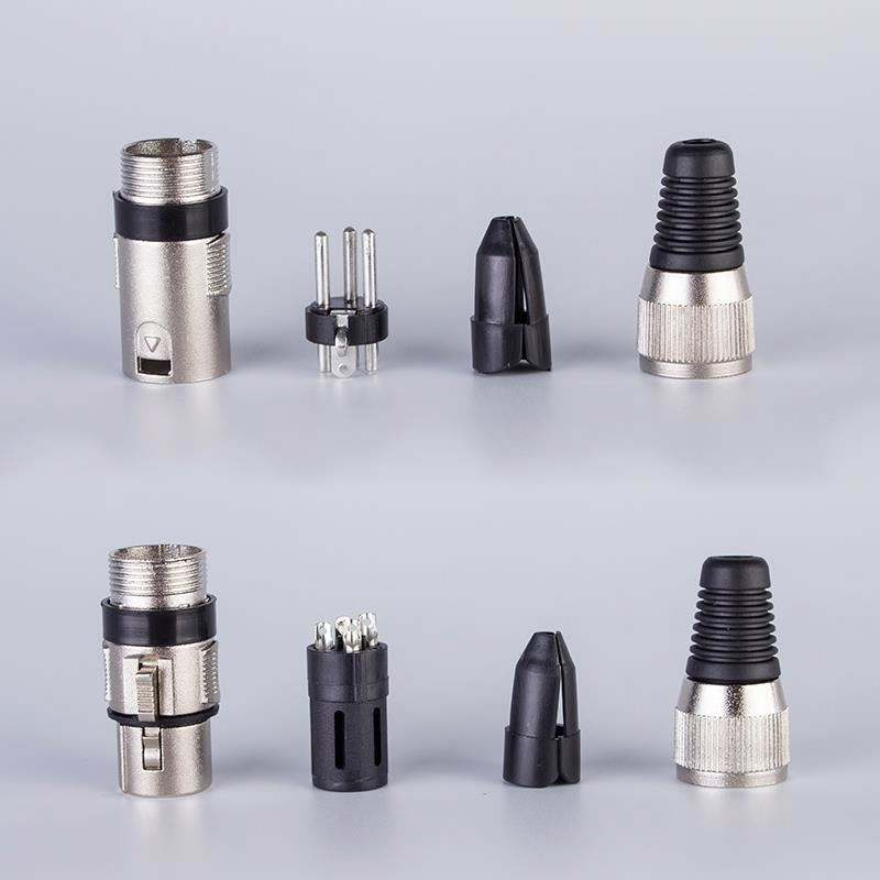 3 pin XLR male connector