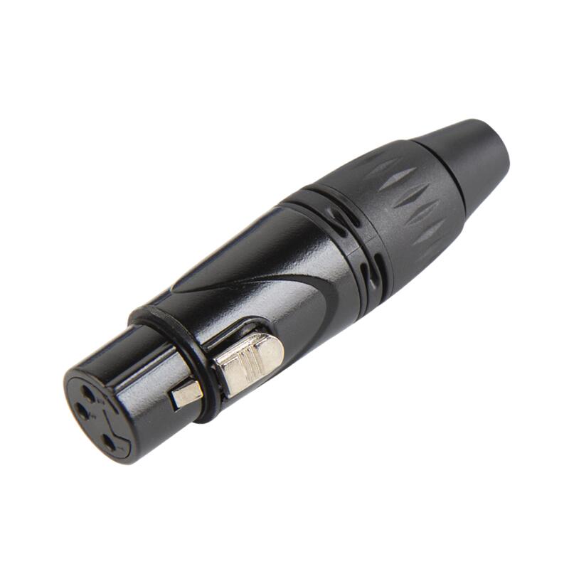 XLR male to female cable