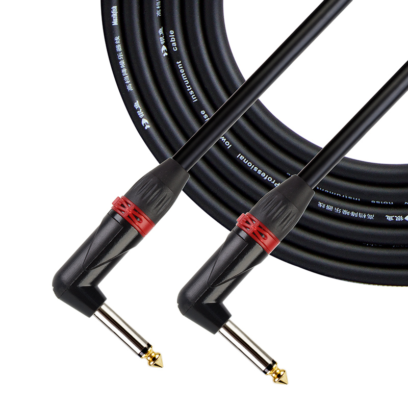 right angle guitar cable