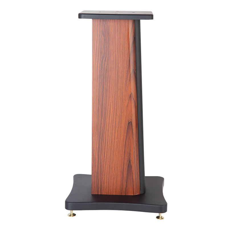 custom wood speaker stand