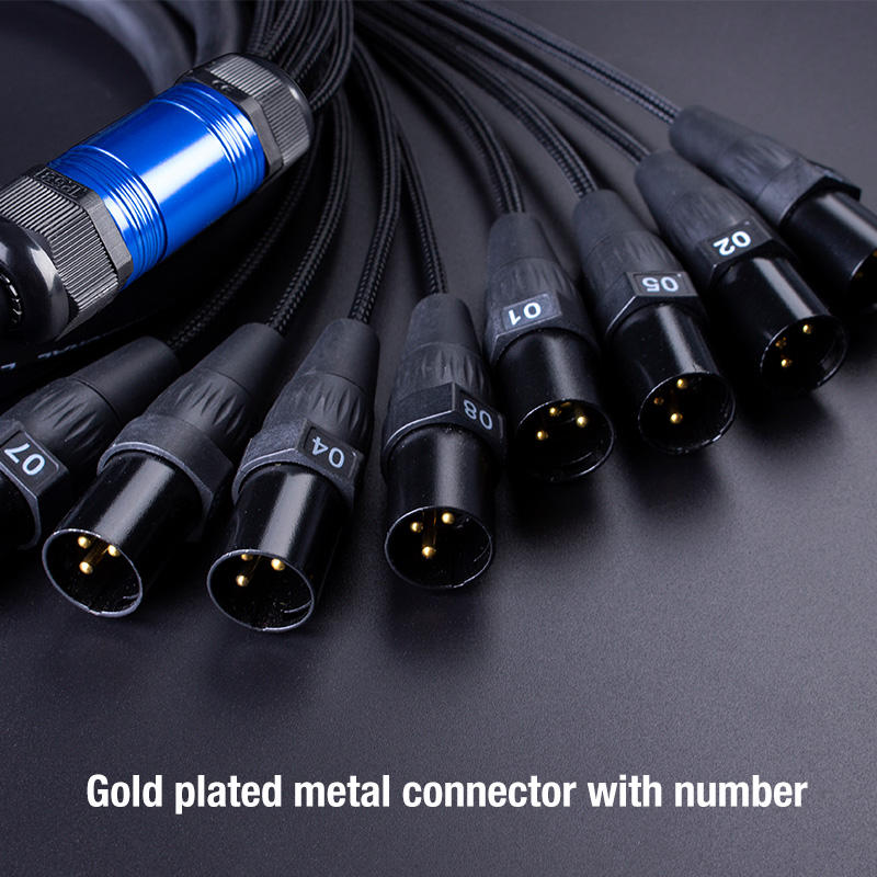 multi core audio cable drum