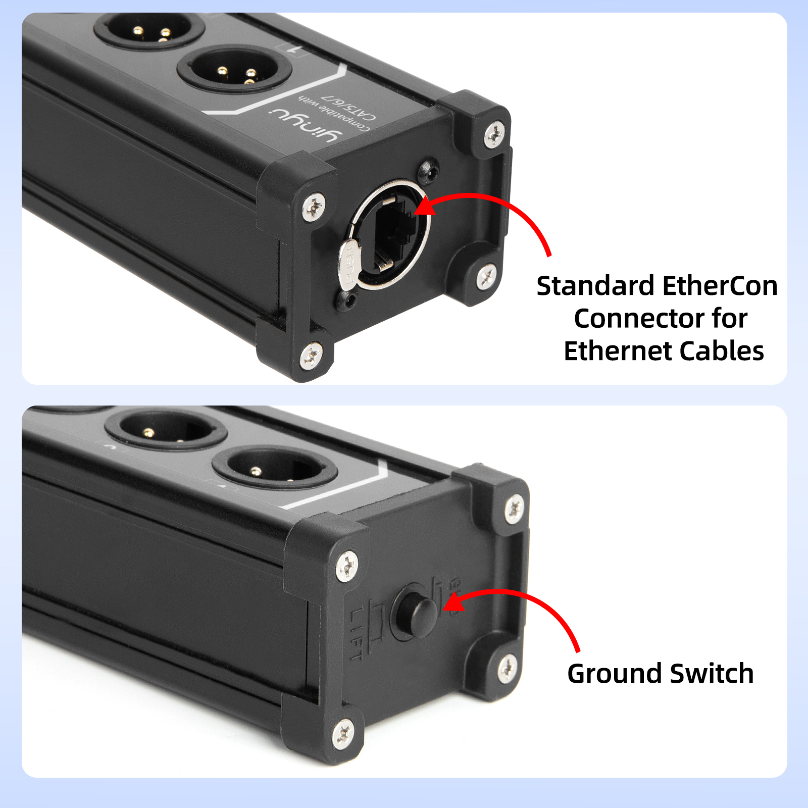 XLR to RJ45 adapter