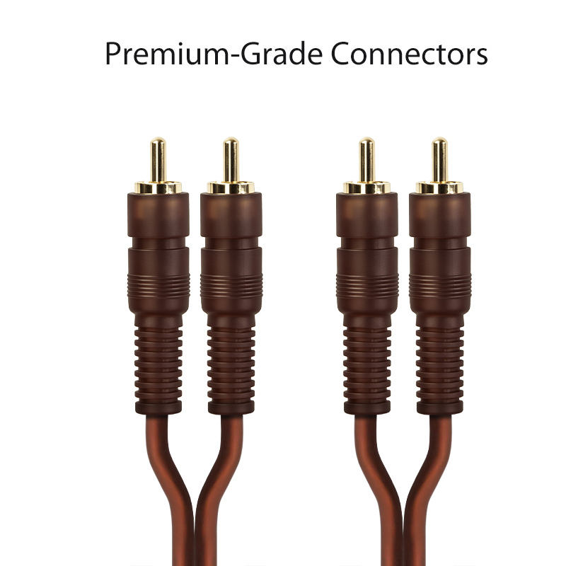 gold plated rca cable