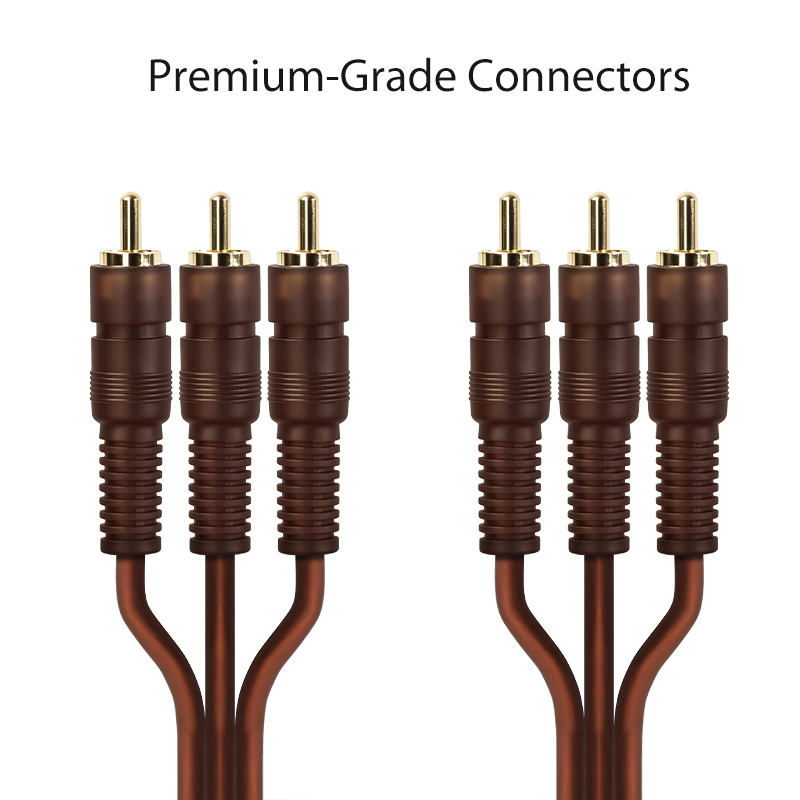 shielded rca audio cable