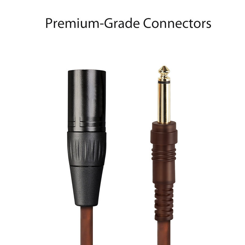 mixing console guitar cable